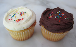 vanilla butter cupcake
