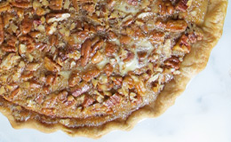 maple pecan pumpkin pie