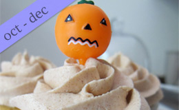pumpkin spice cupcake