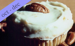 toasted pecan cupcake
